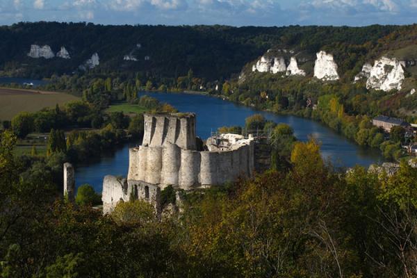 Les andelys eure le chateau gaillard