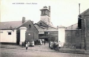 Lourches nord la fosse saint mathieu cpa vers 1900