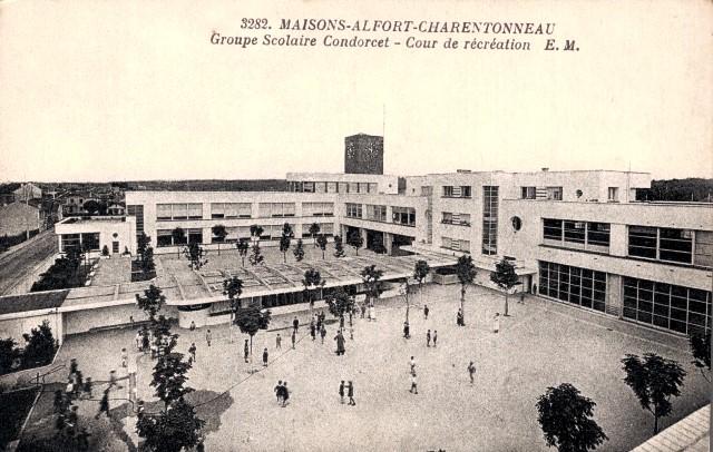 Maisons alfort val de marne l ecole condorcet la cour cpa