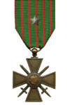 Med croix guerre 14 18