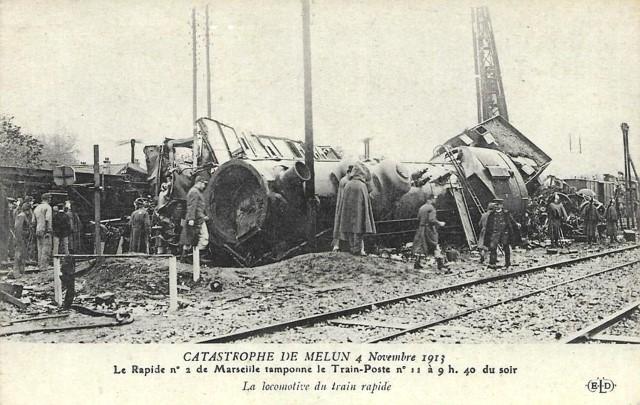 Melun seine et marne la catastrophe de 1913 cpa