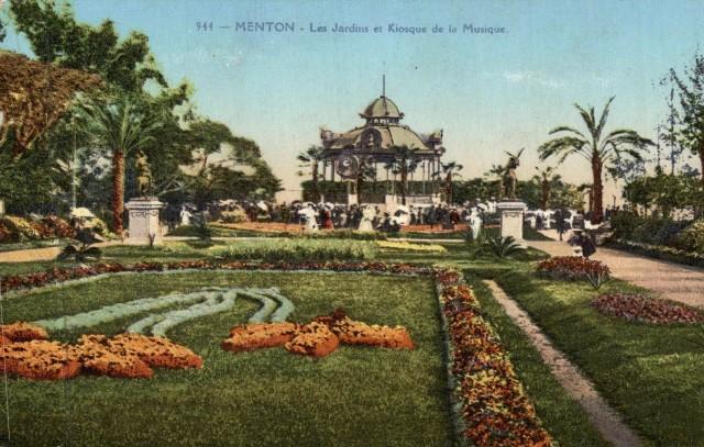 Les jardins Biovès, le kiosque