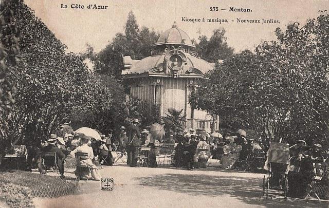 Les jardins Biovès, le kiosque