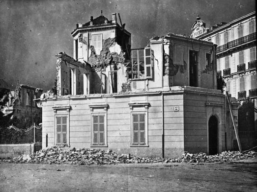 Menton 06 tremblement de terre de 1887 villa cipolini