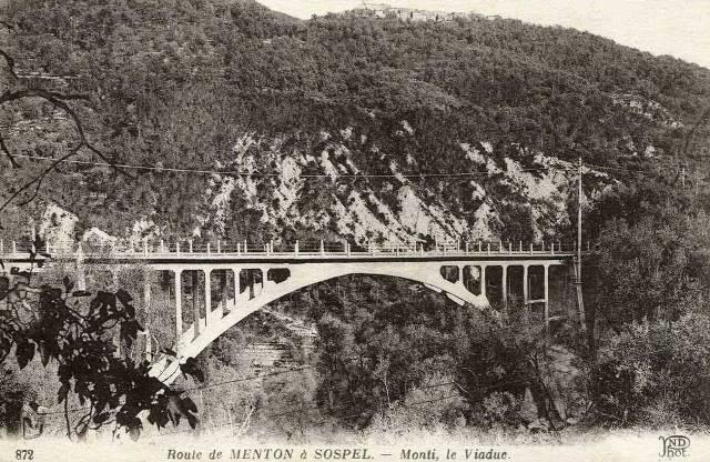 Menton, viaduc de Monti