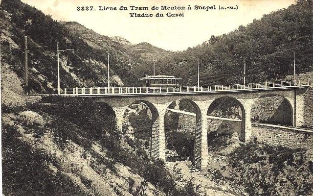 Menton, viaduc du Careï