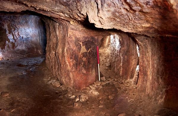 Montagnol aveyron vestiges exploitation miniere antique