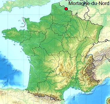 Mortagne du nord 59 geo