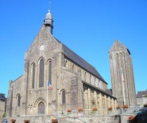 Mortain manche la collegiale saint evroult