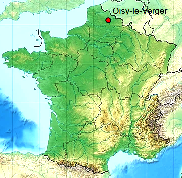 Oisy le verger pas de calais geo