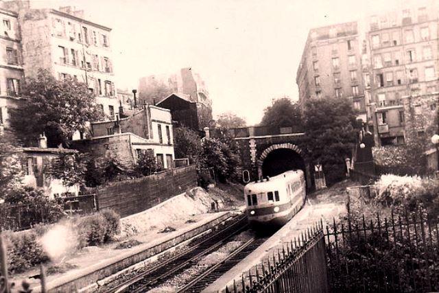 Paris 75 la petite ceinture ferroviaire cpa