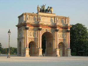 Paris paris l arc de triomphe du carrousel