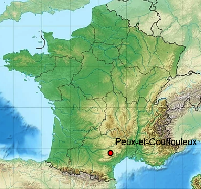 Peux et couffouleux aveyron geo