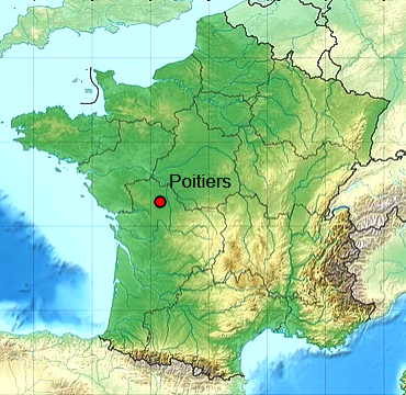 Poitiers vienne geo