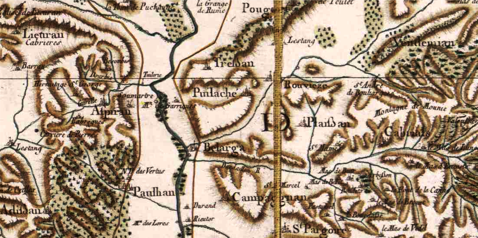 Puilacher herault cassini