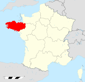 Region bretagne en france