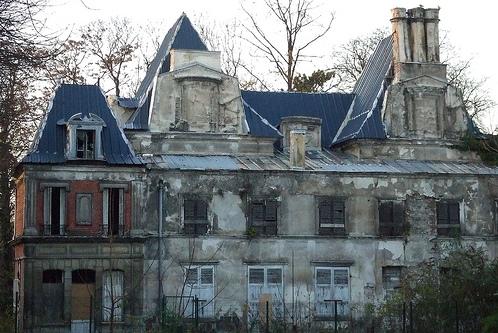 Romainville seine saint denis le chateau en ruines en 2006