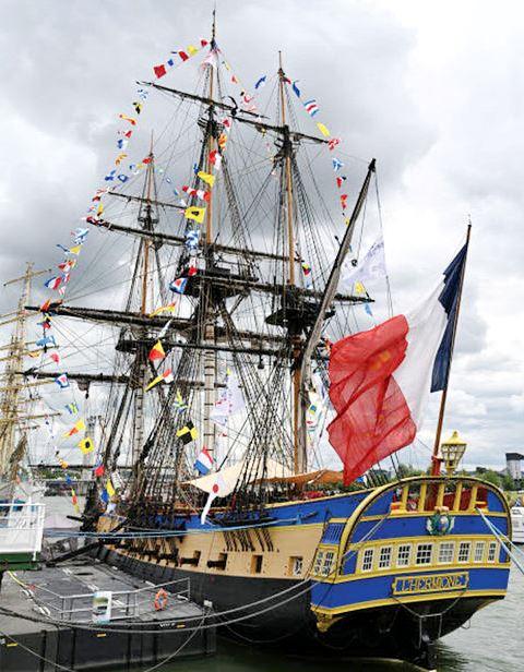 Rouen seine maritime l armada l hermione