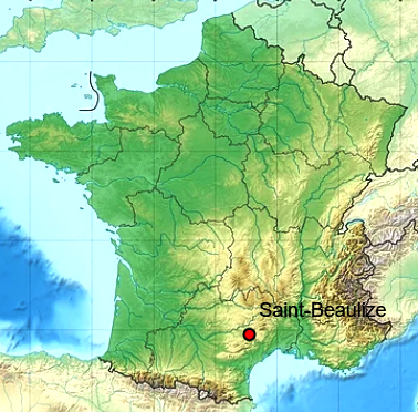 Saint beaulize aveyron geo