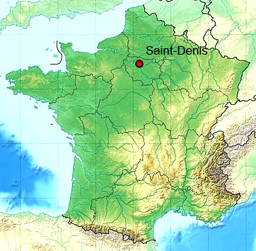 Saint denis seine saint denis geo