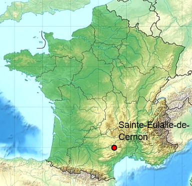 Sainte eulalie de cernon aveyron geo