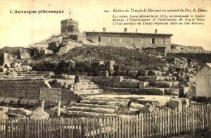 Temple de mercure puy de dome