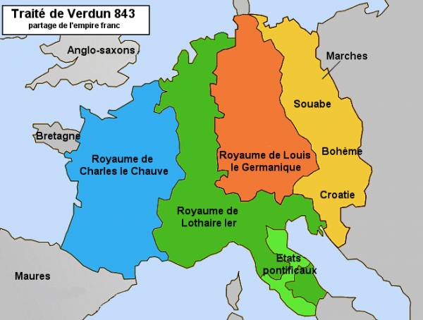 Traite de verdun 843