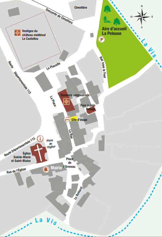 Vissec gard plan
