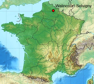 Walincourt selvigny 59 geo